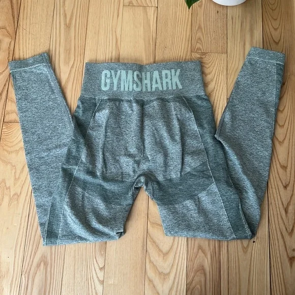 Gymshark Teal Flex Leggings - Picture 2 of 4